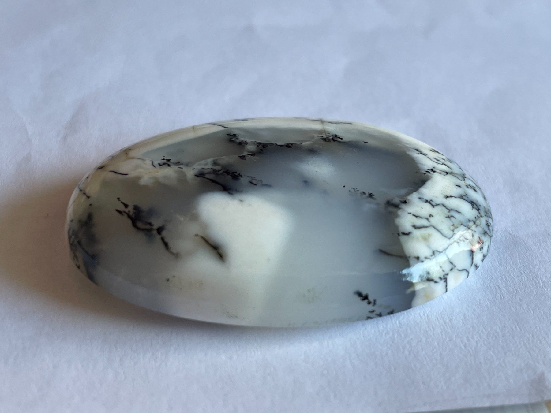 Pietre preziose: Wunderschöner Edelstein: Dendriten Opal – Nuovo (secondo la descrizione) da Muttenz venduto da einfach-schoen 1