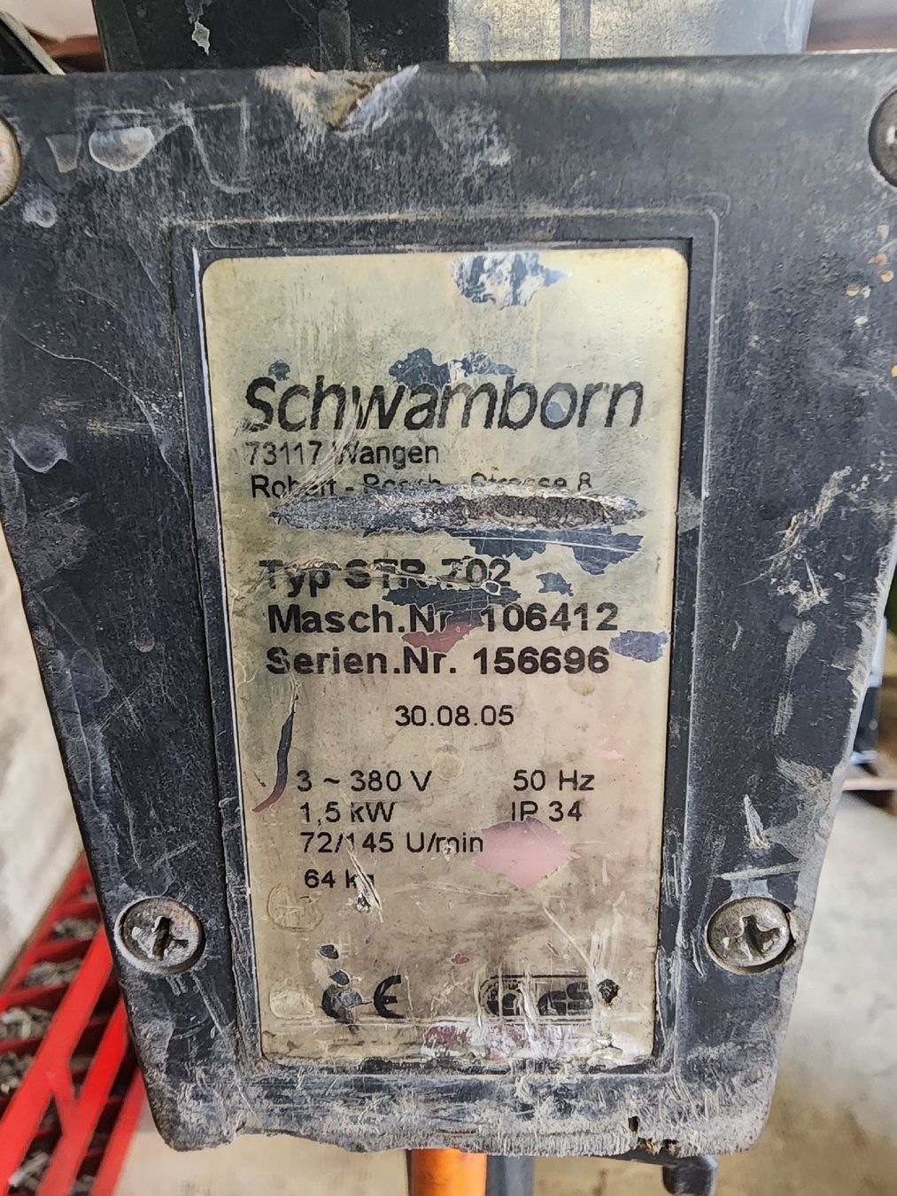 Tutte le macchine: Monobrosse schwamborn str 702 – Usato da Courtaman venduto da mar_gvf7 3