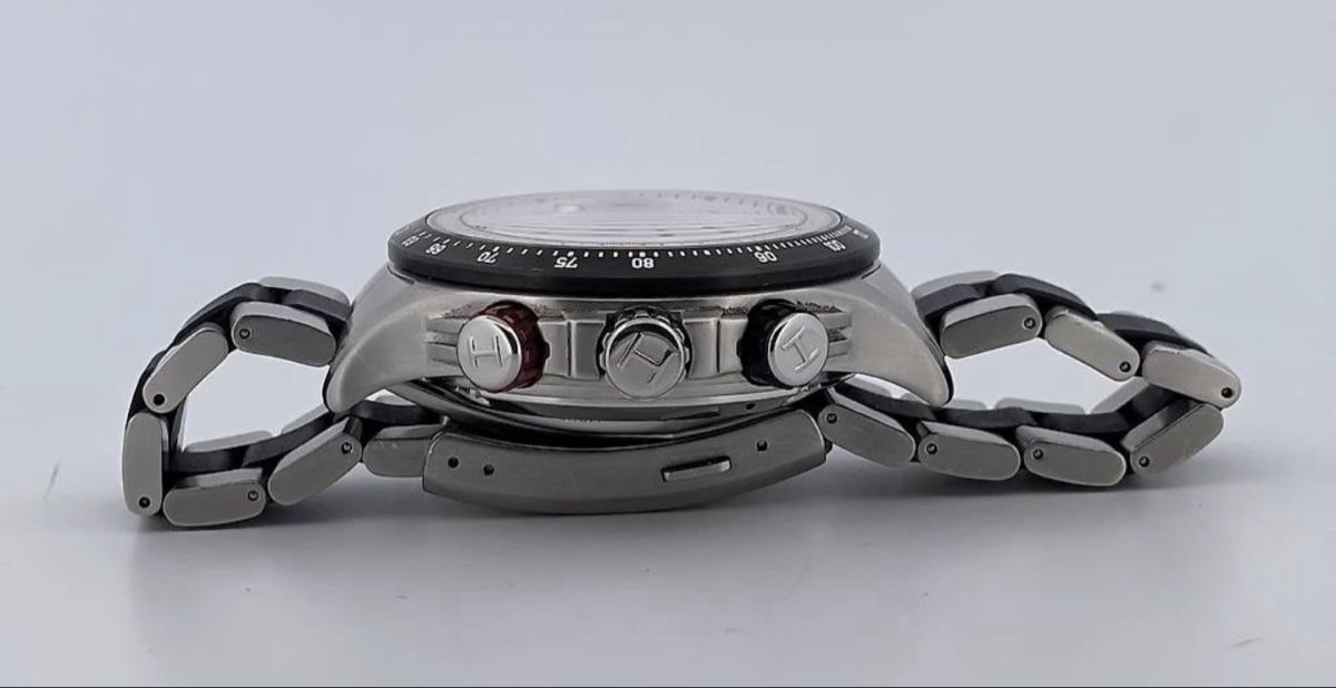 Hamilton Orologi: Hamilton Khaki Tachymeter Chronograph 2011 - H717260 – Usato da Wettingen venduto da eleganceshop 4