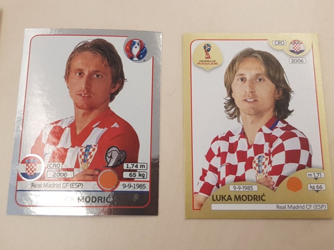 Panini Cartes à collectionner: 3 x Panini Sticker LUKA MODRIC – D'occasion à Nürensdorf par spartacus64 2