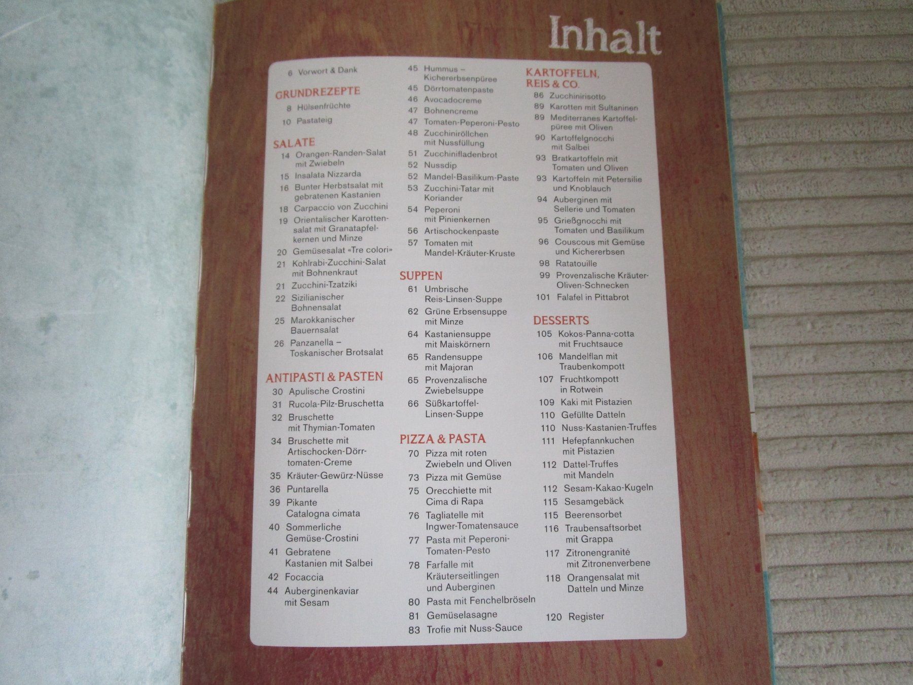 Libri: AB 1.-Kochbuch Sammlung Vegan +1 vegetarisch – Usato da Scuol venduto da Luana.. 7