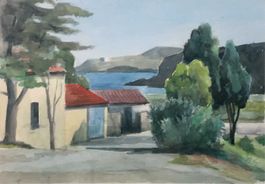 Aquarell, Heini Gut (geb. 1948)