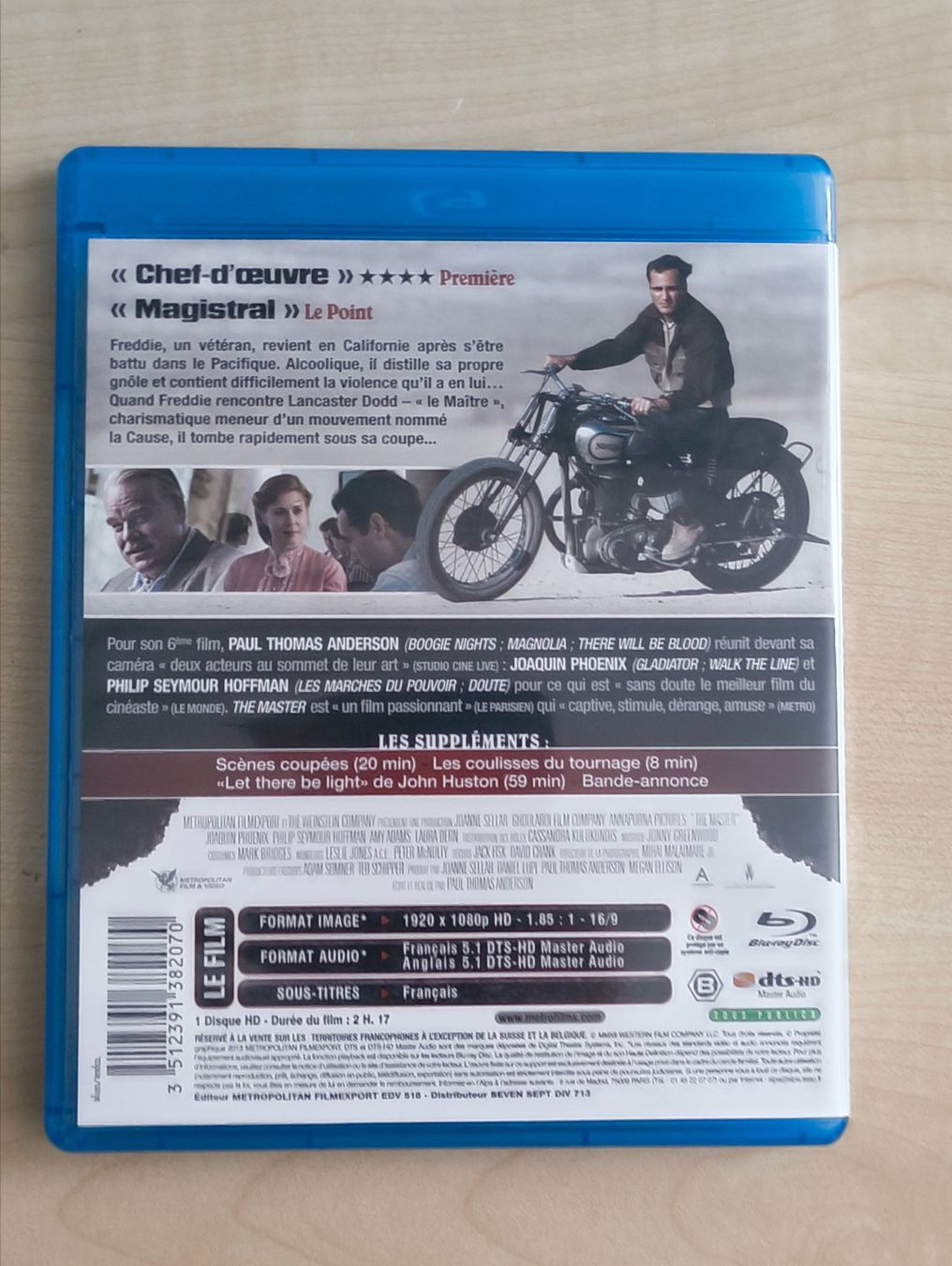 Tous les DVDs: The Master - P.T. Anderson - Blu-ray – D'occasion à Sion par dor_8hwv 1