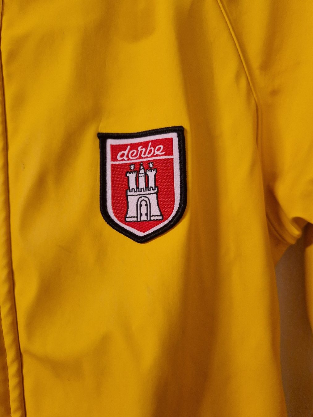 Giacche: Gelbe Regenjacke von Derbe, Grösse 34 – Usato da Zürich venduto da SunFlower_14 1