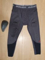 Bauer Eishockey Hose Gr M. mit Suspensorium Mueller