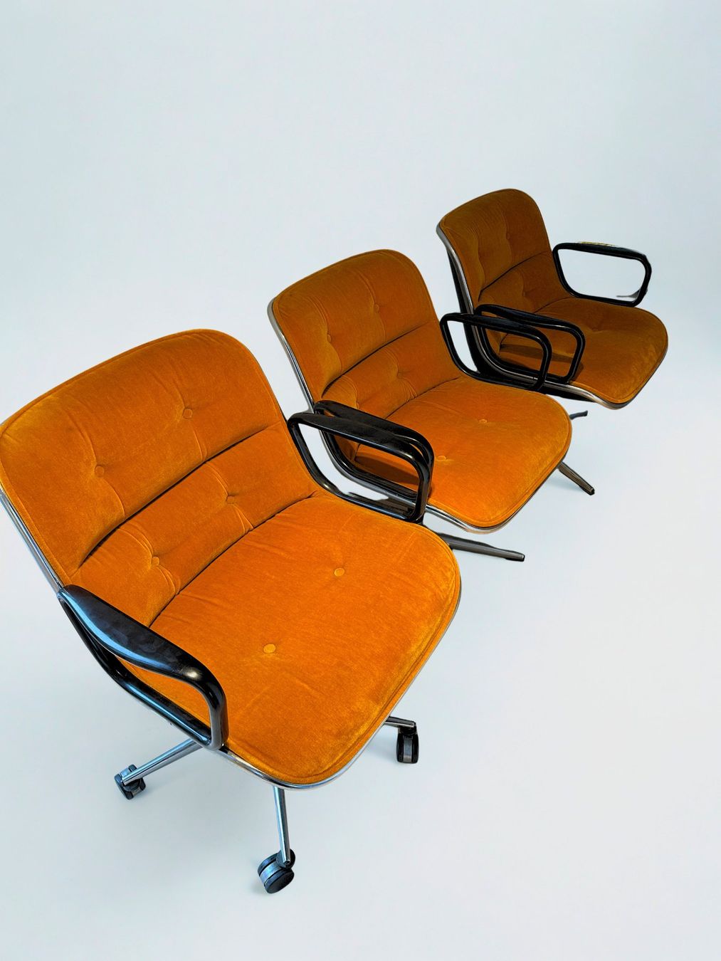 Knoll Poltrone: Mid Century Sessel Designklassiker Charles Pollock – Usato da Schlieren venduto da helena.Gini 9