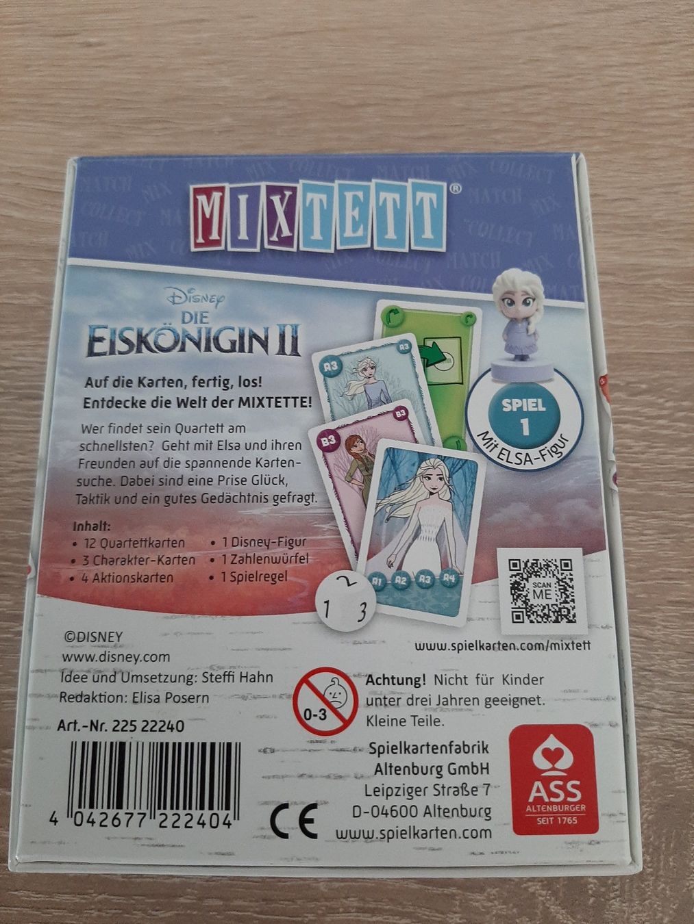 Disney Spiele: MIXTETT Eiskönigin II + 3D ELSA – Gebraucht aus Menziken von Rien1 1