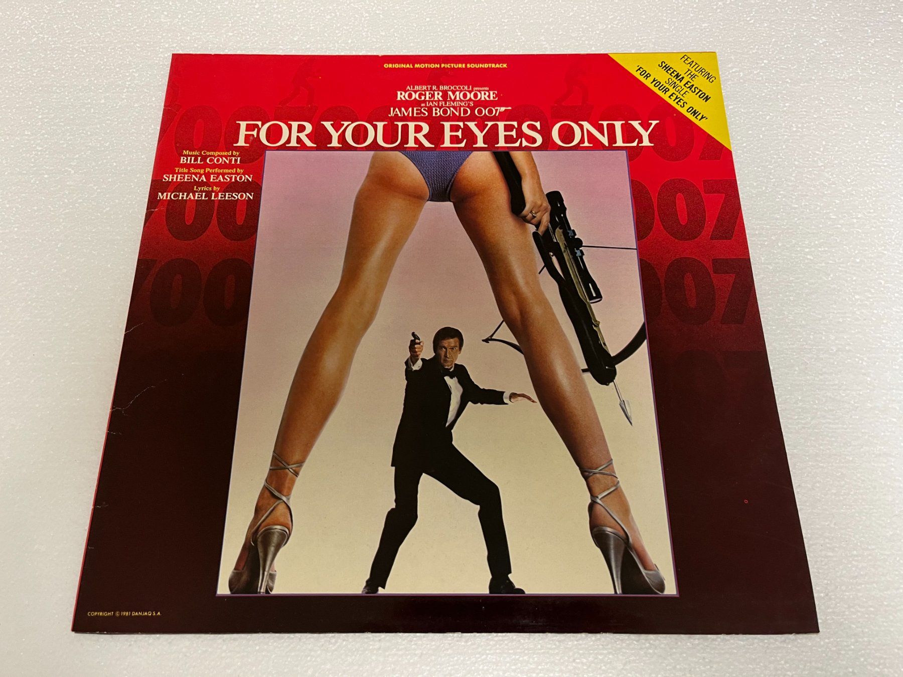 Dischi in vinile: LP James Bond for your Eyes only LP – Usato da Mumpf venduto da dadaboygugu