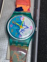 🌺 Swatch Lady LL108 Hula 1991 Vintage