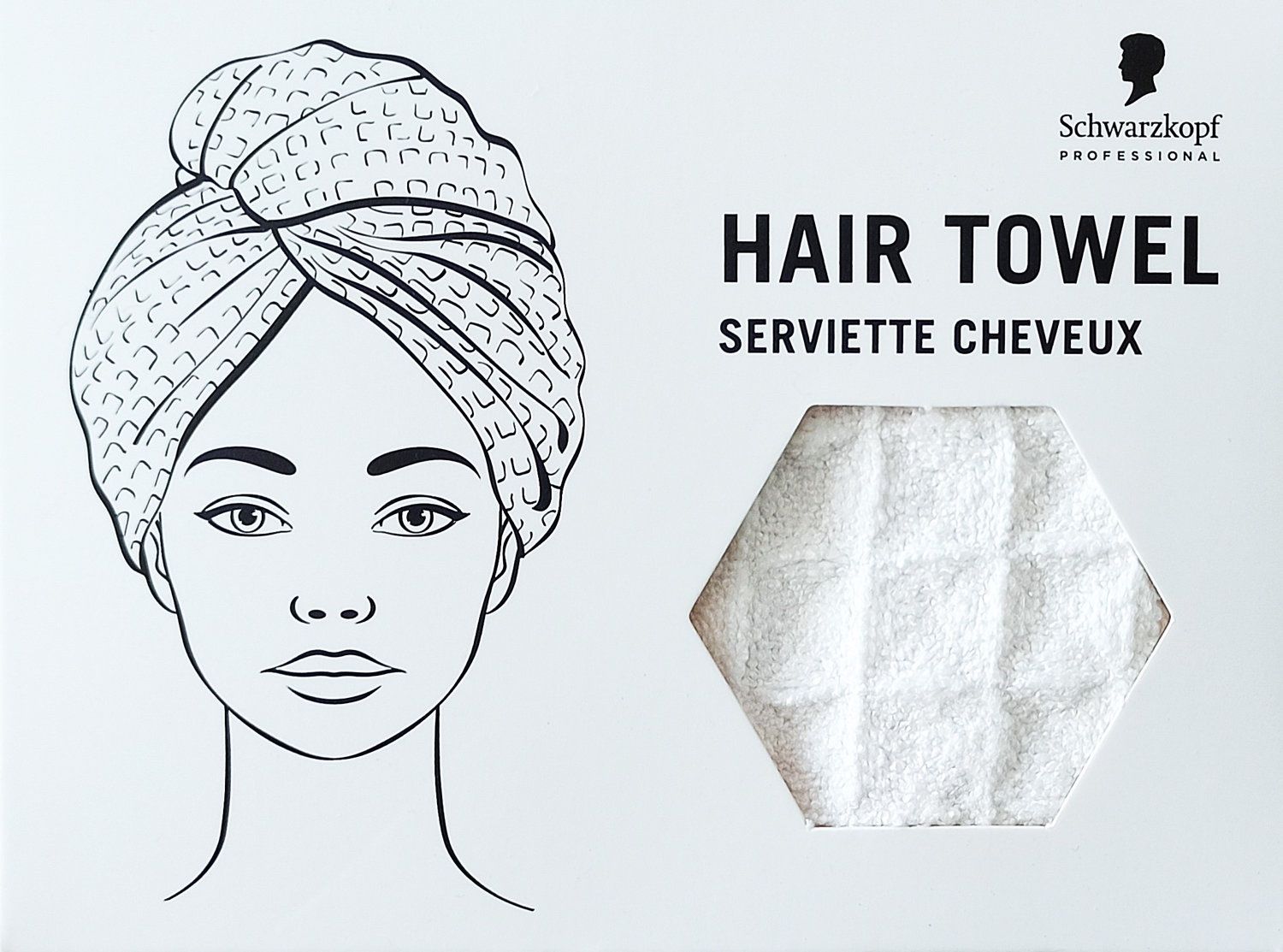 Serviettes de bain: Hair Towel Schwarzkopf – Neuf avec emballage d'origine à Felben- Wellhausen par Jenscha