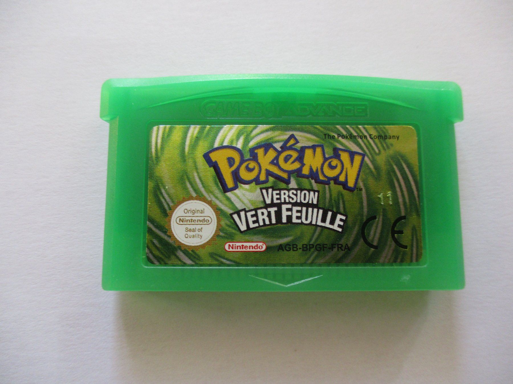 Nintende Game Boy Advance - Pokémon, version vert feuille (Gebraucht ...