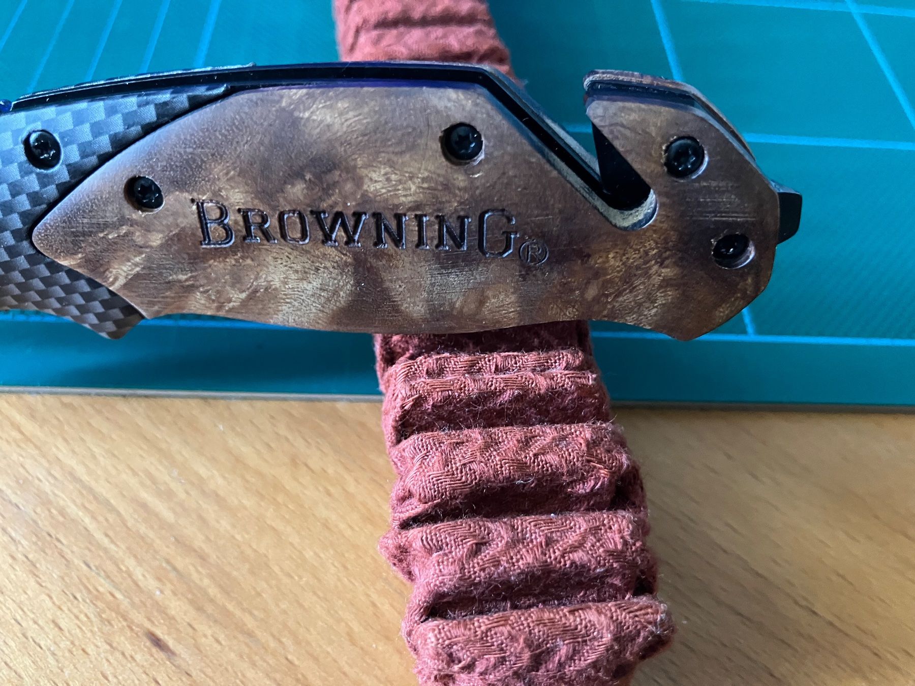 Accessori: Browning X50 Klappmesser original Verpackung – Nuovo e nell'imballaggio originale da Niedergösgen venduto da Ibex56 2