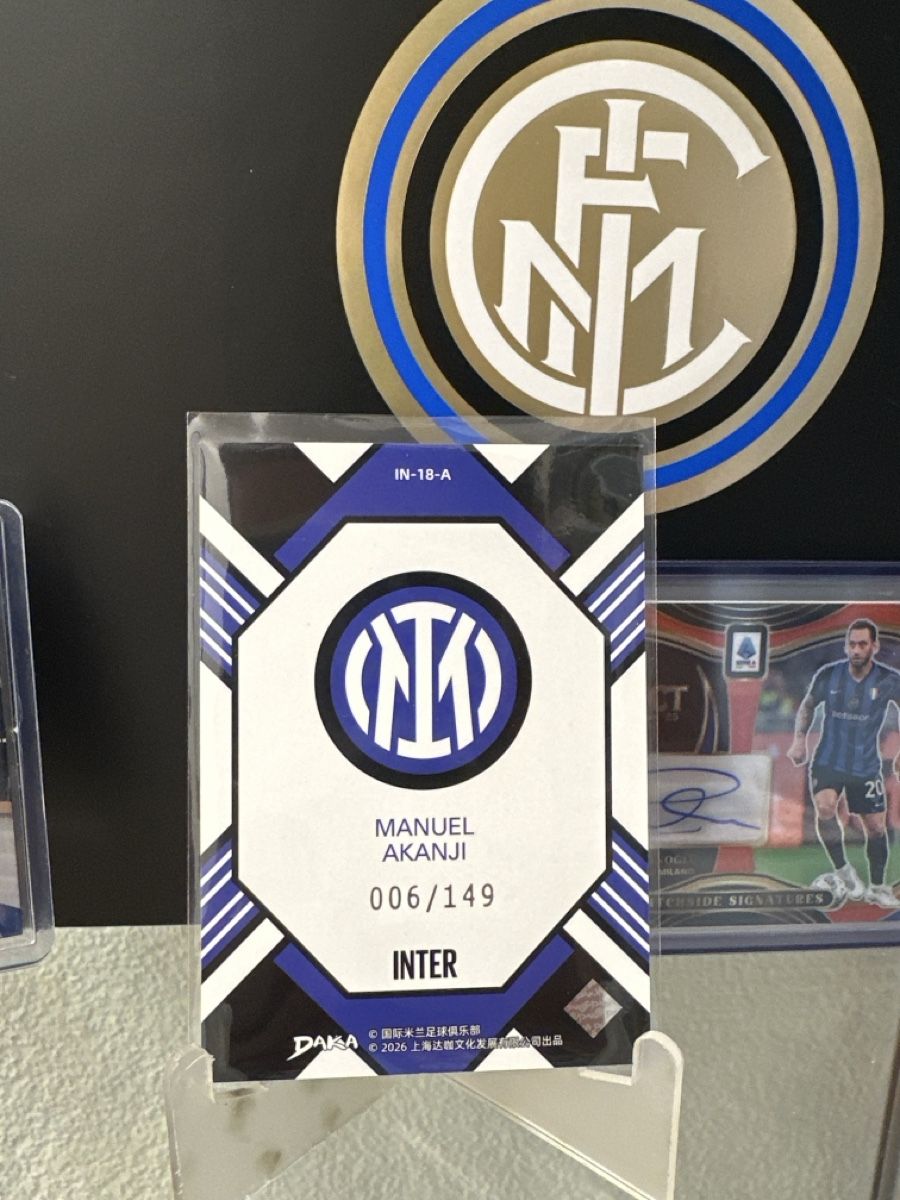 Carte collezionabili: Manuel Akanji Inter DAKA 006/149 - NM – Nuovo (secondo la descrizione) da Sirnach venduto da D.SecondChance 1