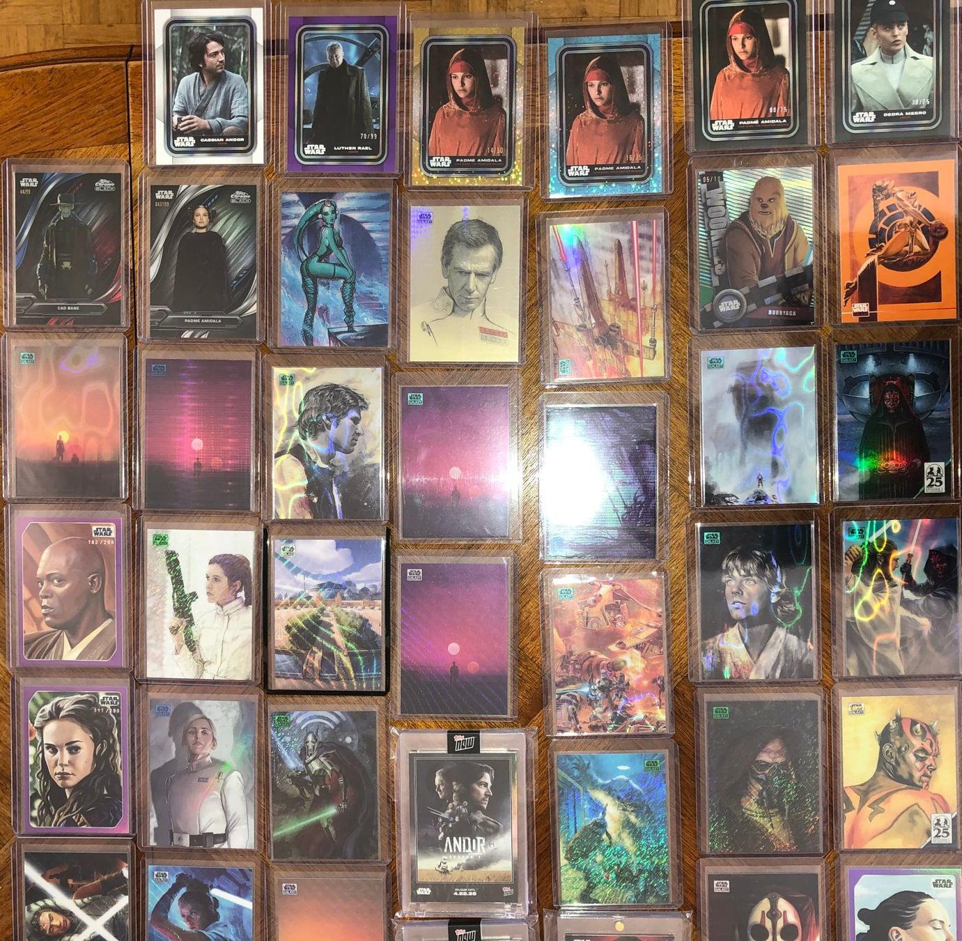 Topps Carte collezionabili: Serialized cards catalogue Topps Star Wars Chrome Galaxy + – Nuovo (secondo la descrizione) da Corsier GE venduto da SWmoderncards 3