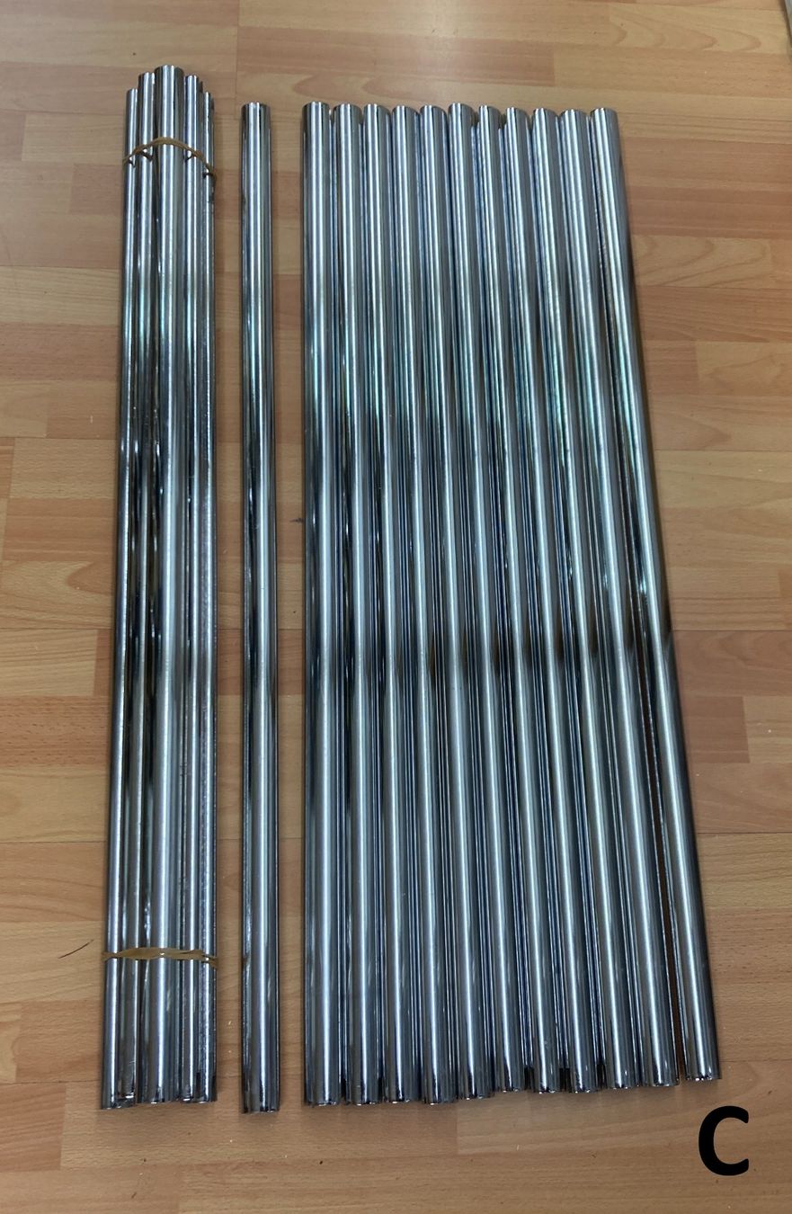 Garderobe: Kleider-Wandstangen, Ladenbausystem – Gebraucht aus Langnau i. E. von flexibus77 6