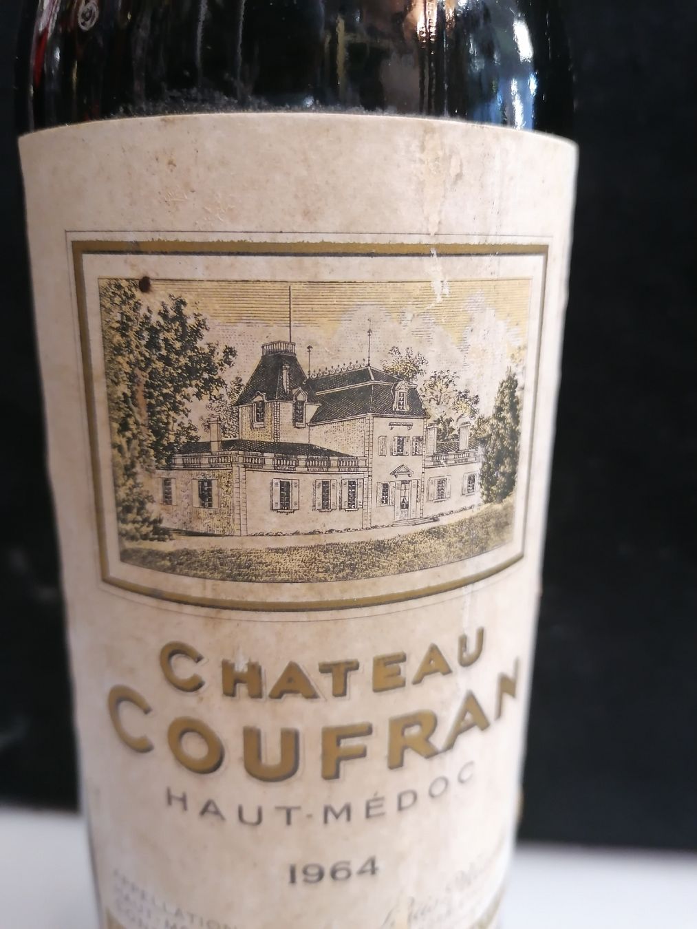 Vino: CHÂTEAU COUFRAN HAUT MÉDOC 1964 – Nuovo (secondo la descrizione) da Genève venduto da Leboucheoreilles 2