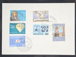 CL23 Carte Postale + Timbre Suisse 1988