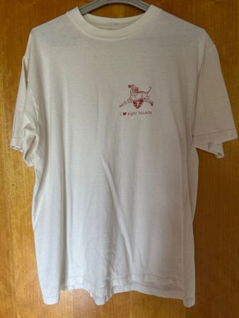 Cooles T-Shirt mit speziellem Druck, Grösse L, Sommer