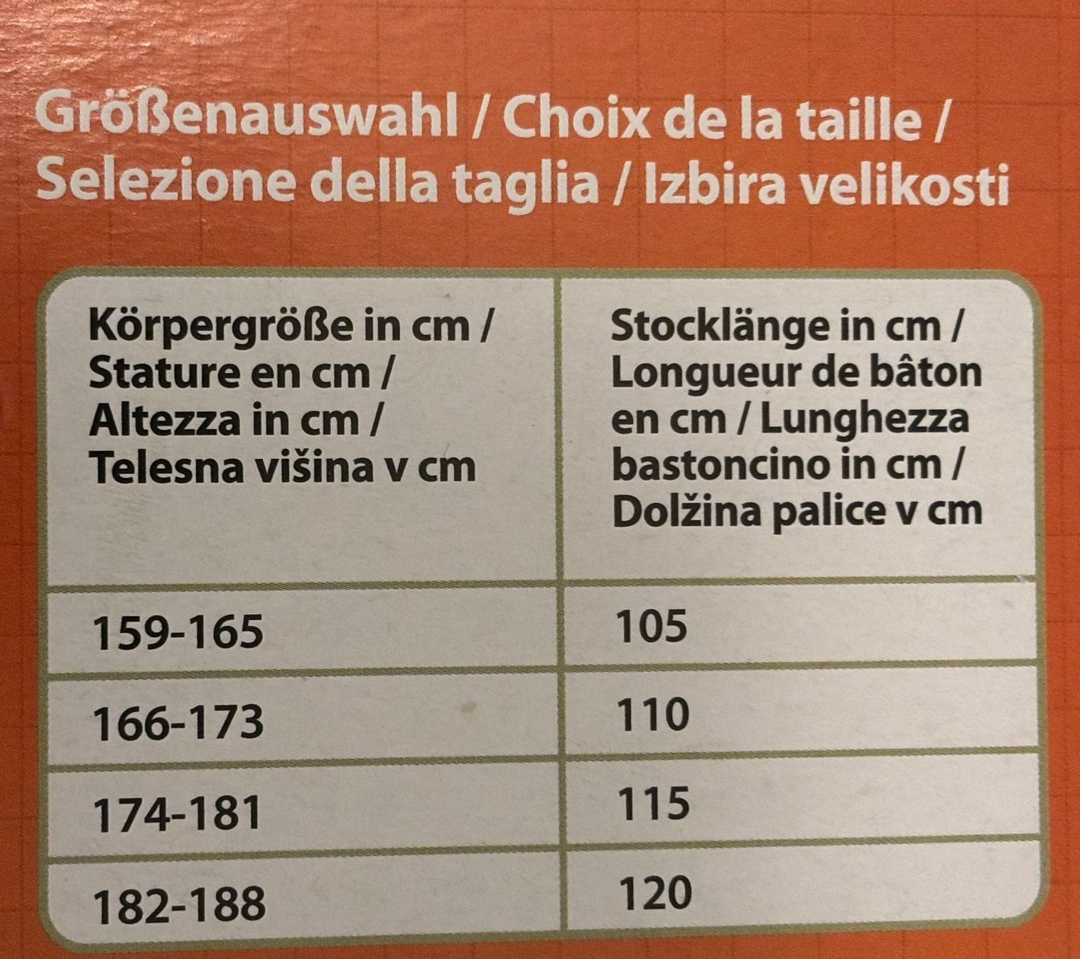 Bastoncini da trekking: Nordic-Walking-Stöcke, 110cm, neu – Nuovo e nell'imballaggio originale da Niederönz venduto da melodie015 4