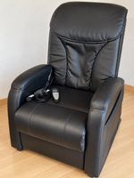 Fauteuil relax électrique massant noir – Releveur inclinable