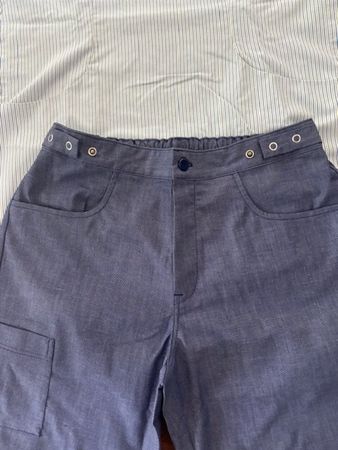 WIMO Hisen 53 Stück div. Grössen jeansblau