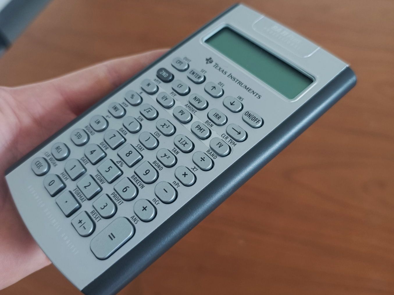 Texas Instruments Calcolatrici tascabili: Texas Instruments BA2 Plus Taschenrechner – Usato da Wil SG venduto da Donaldus 3