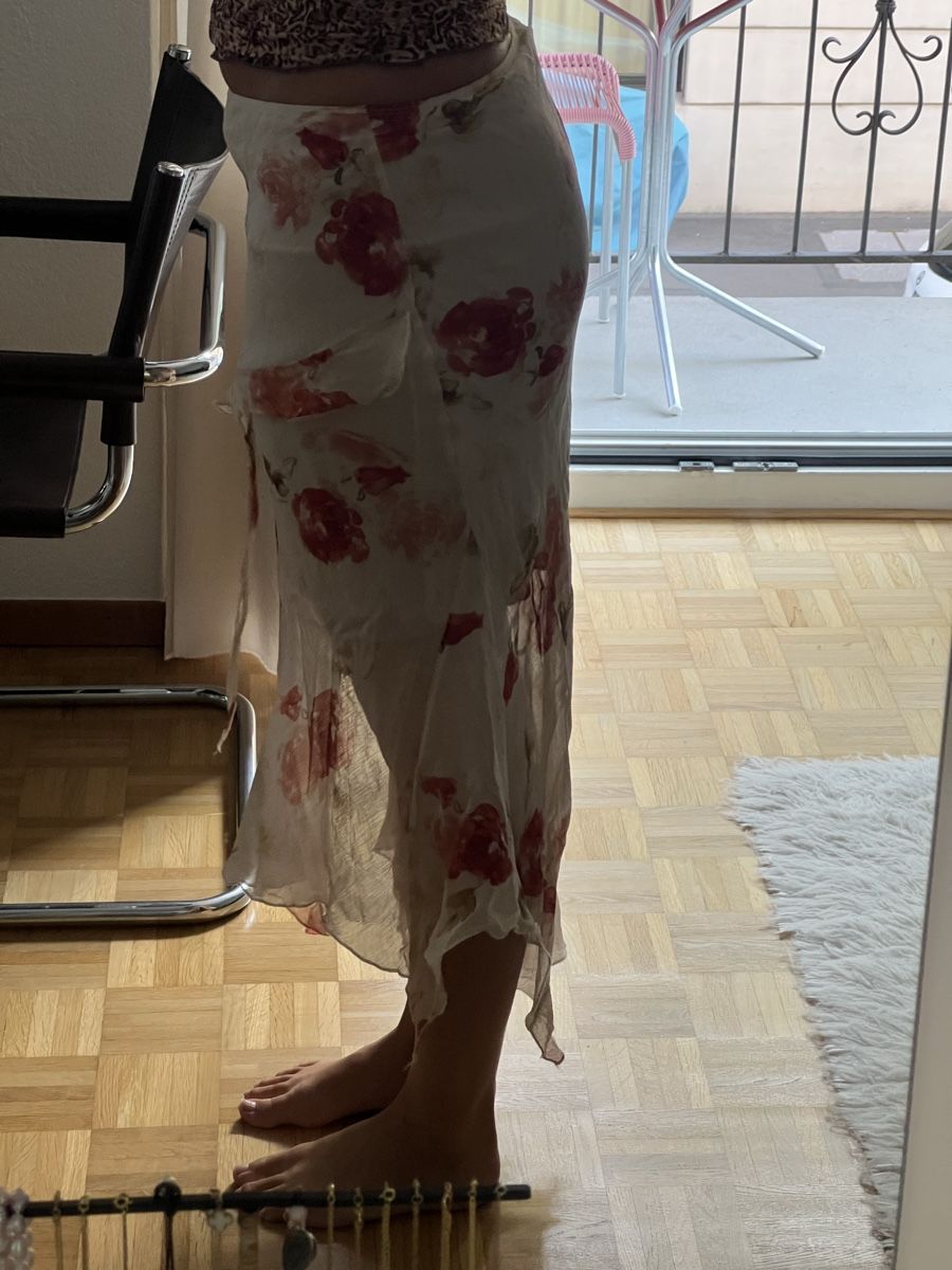 Röcke: Rock CANNELLA Blumenmuster Chiffon Grösse M – Gebraucht aus Zürich von sop_xbd7 2