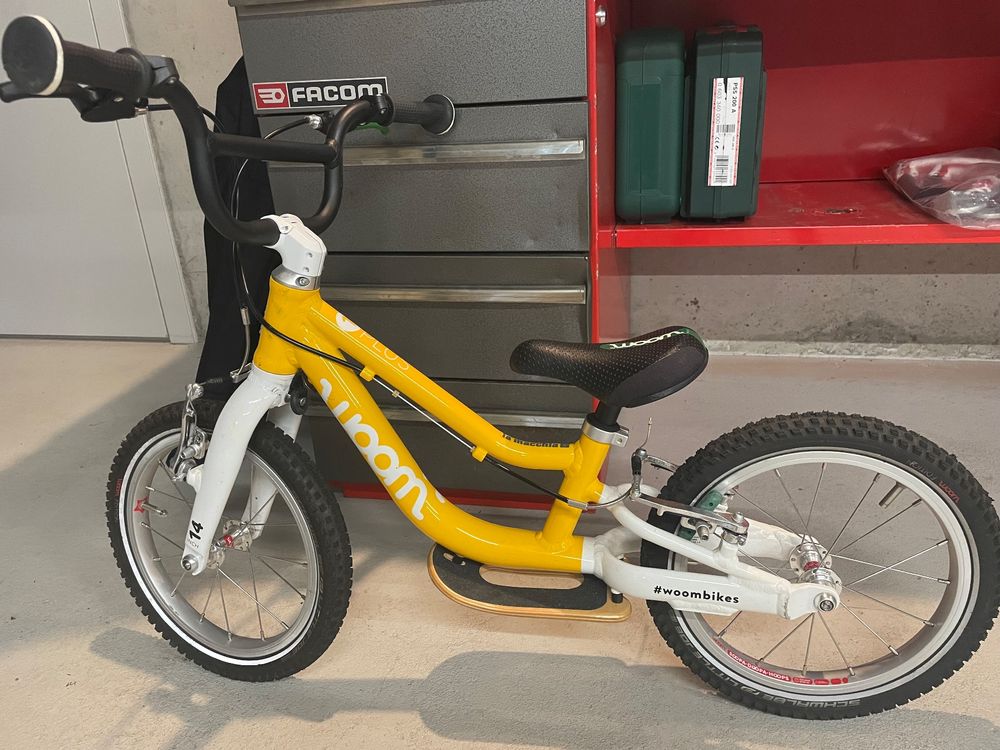 Woom 1 plus Laufrad/Fahrrad gelb Kaufen auf Ricardo