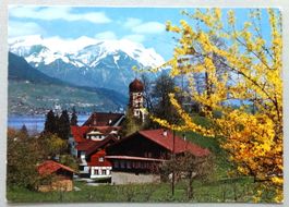 Kurort Sachseln am Sarnersee mit Pilatus
