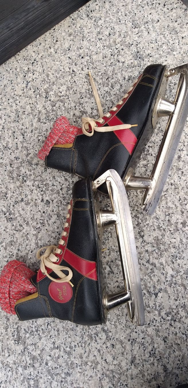 Graf Pattini da ghiaccio: Vintage Schlittschuhe – Usato da Rodels venduto da sol_pq169 2
