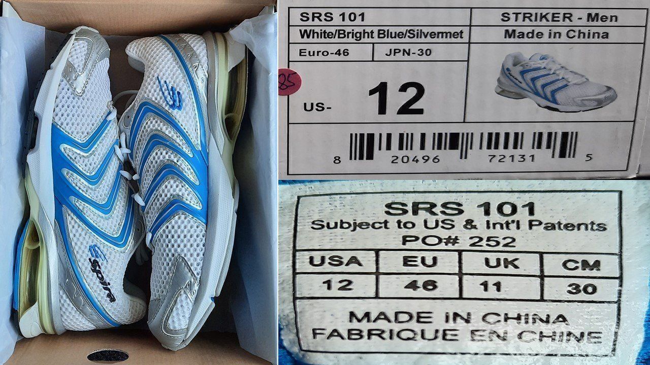 Scarpe da uomo: SPIRA Striker Men Laufschuh Gr. 46 – Nuovo e nell'imballaggio originale da Seuzach venduto da VT-Collections1 7