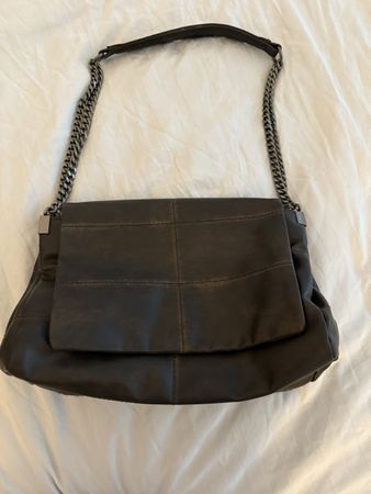Braune Umhängetasche von Zara