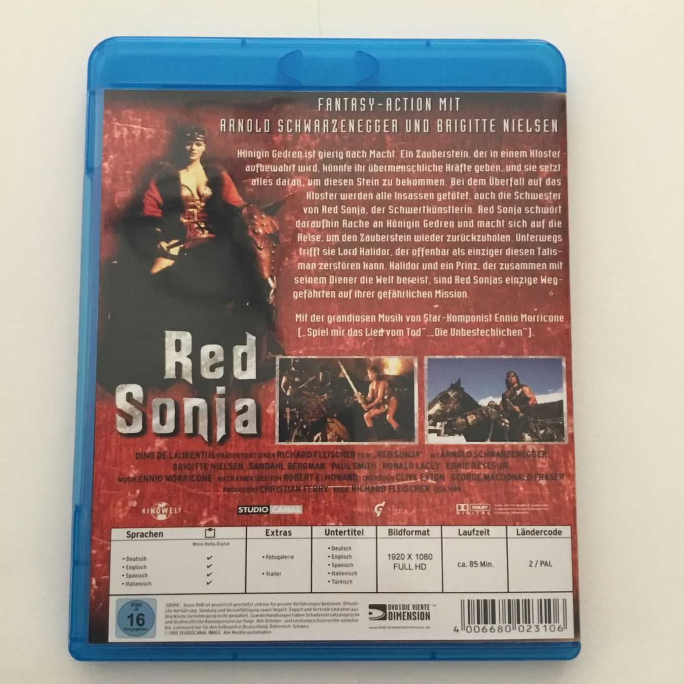 Tutti i DVDs: Red Sonja - Blu Ray Selten Neu Wertig – Nuovo (secondo la descrizione) da Blauen venduto da sternchen66 1