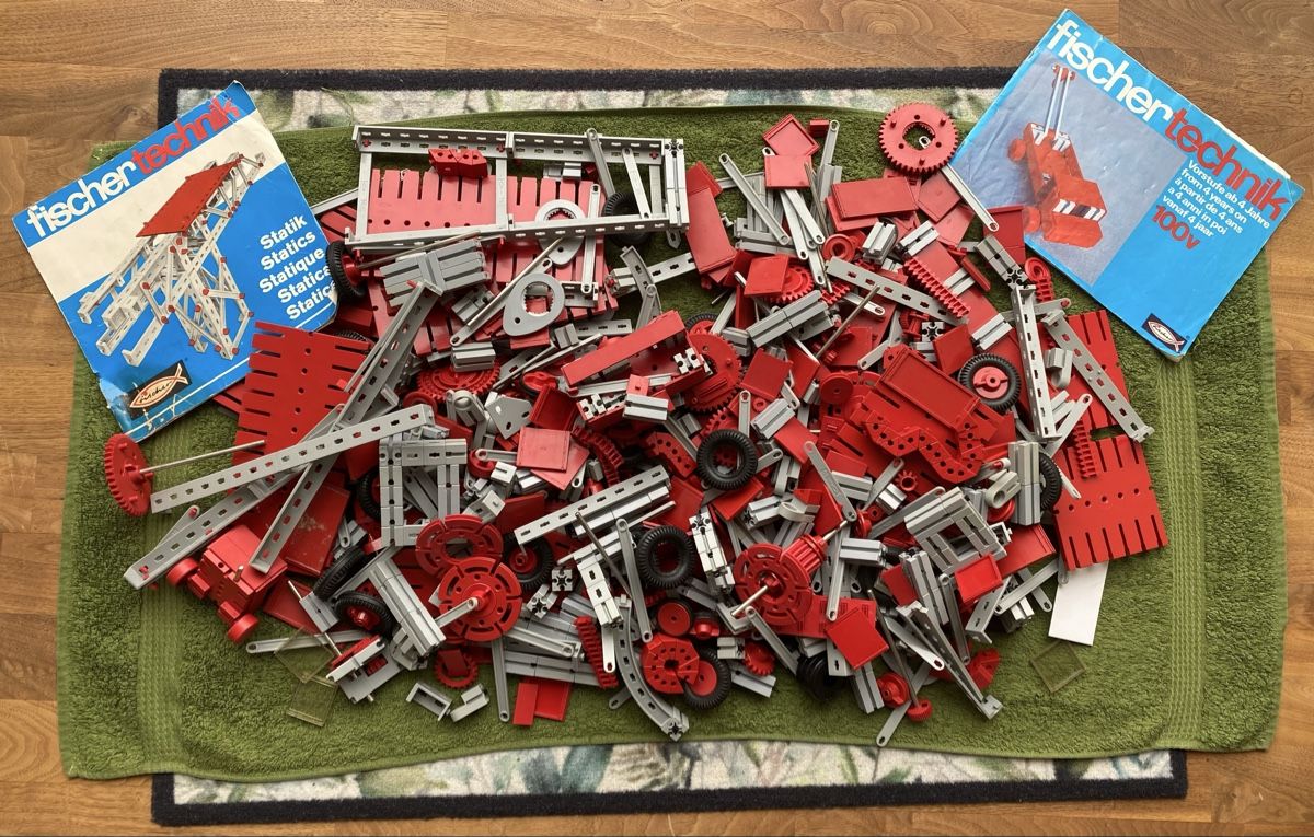 Fischer Kit di costruzioni: fischertechnik, grosses Lot, ca. 4kg – Usato da Aadorf venduto da Dragonfisch