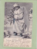 Kitsch Kind Engel Weihnachten 1905