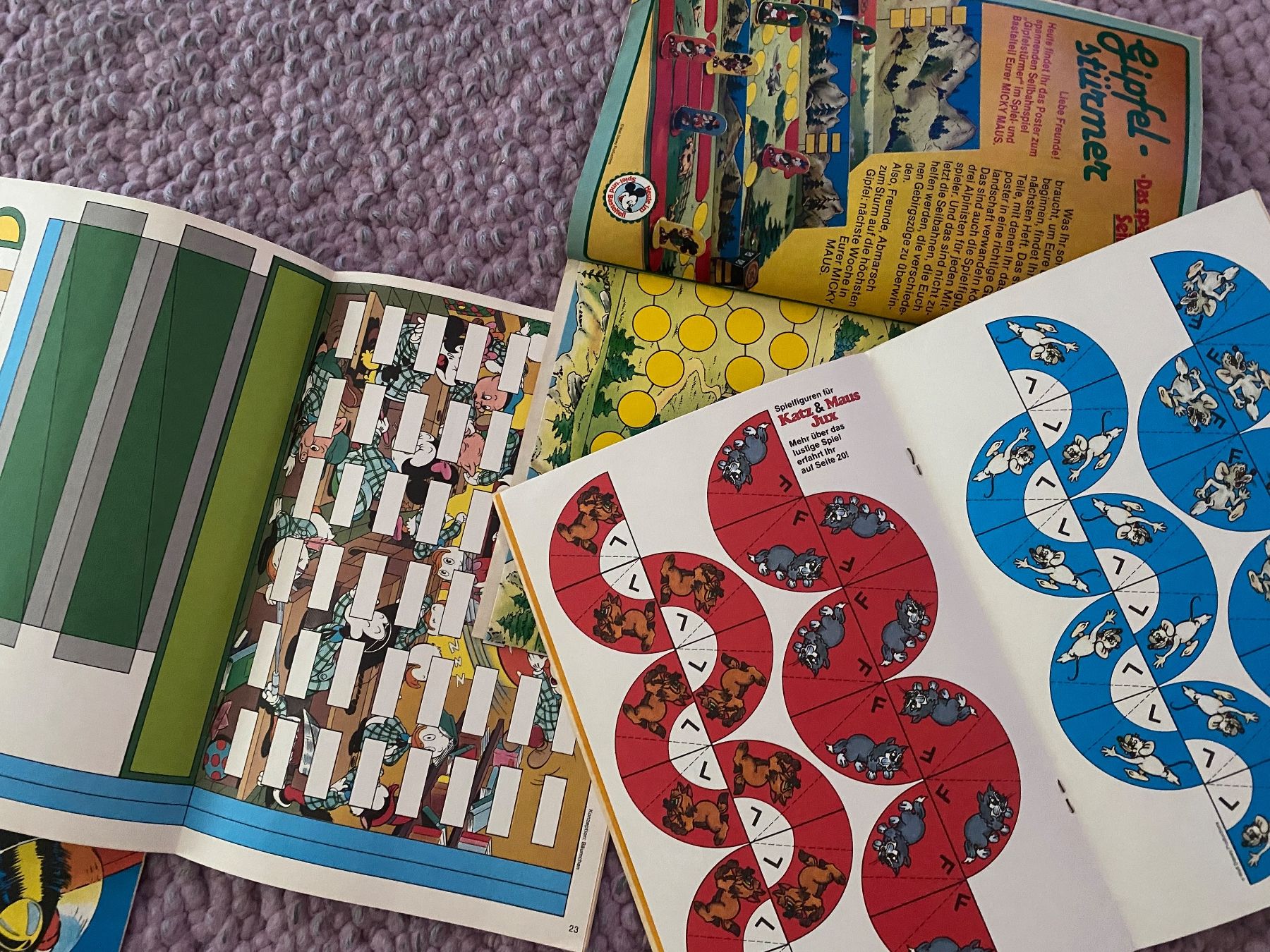 Fumetti: Micky Maus Comics mit Beilage 1980 und 92 – Usato da Muri b. Bern venduto da Schnorz 1