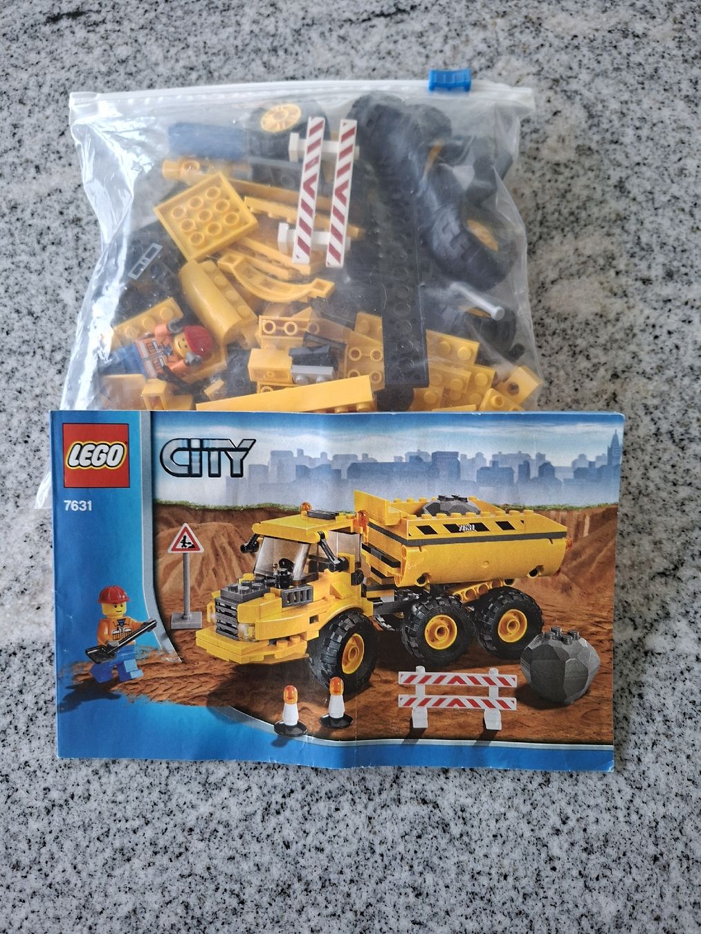 Lego Baukästen: Lego City 7631 - Kipper – Gebraucht aus Büsserach von Grenzstein