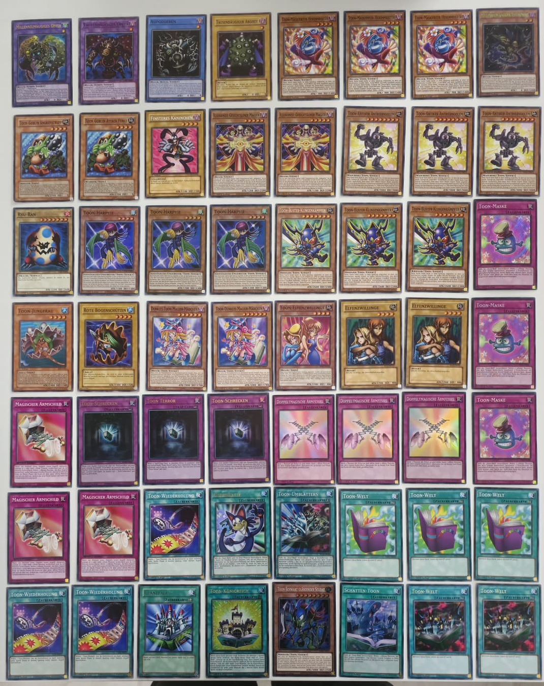 Yugioh Carte collezionabili: Yugioh Toon Deck Sammlung – Nuovo (secondo la descrizione) da Chur venduto da -NewERA-