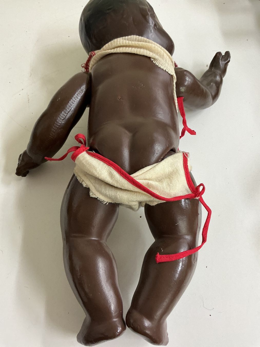 Bambole: Antike Puppe dunkelhäutig Canada – Usato da Bern venduto da vielerart 3