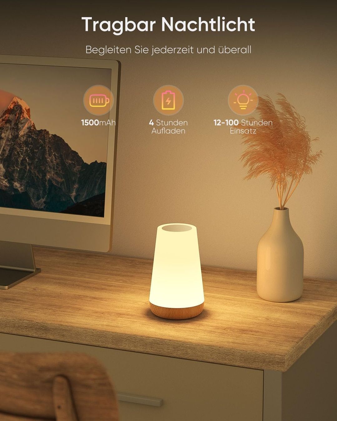 Lampade: Nachttischlampe 2er Set – Nuovo e nell'imballaggio originale da Nuglar venduto da SaleRitter