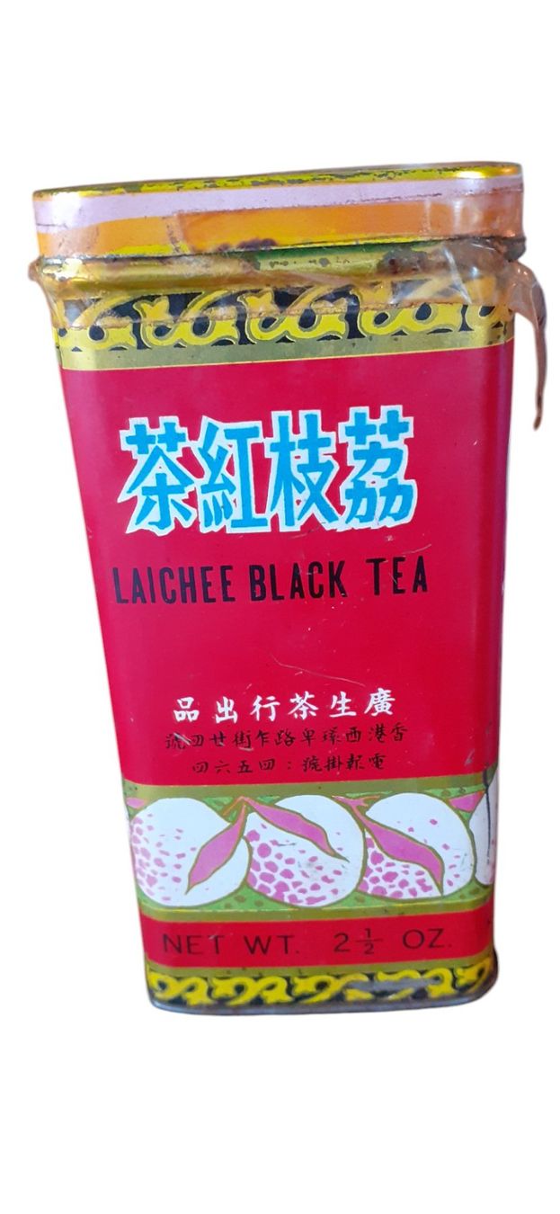 AluBox Barattoli: Blechdose China Laichee Black Tea – Usato da Mörschwil venduto da wunderkiste44 1