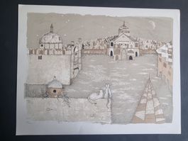 OSSI CZINNER LITHOGRAPHIE SIGNIERT NUMMERIERT