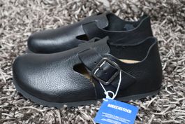 Birkenstock, Schuh London Wire Buckle, Leder, 41, NEU, black