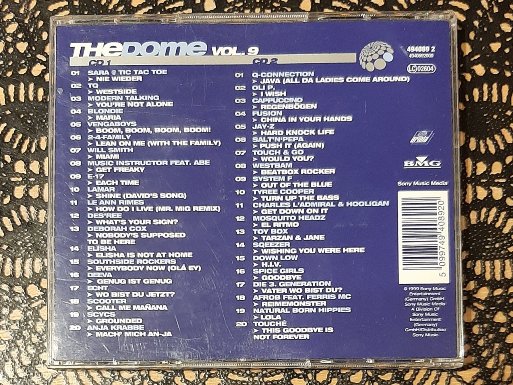 CD: The Dome Vol. 9, Doppel-CD 1999, Hit Compilation, Sampler – Usato da Amriswil venduto da Celini3 1