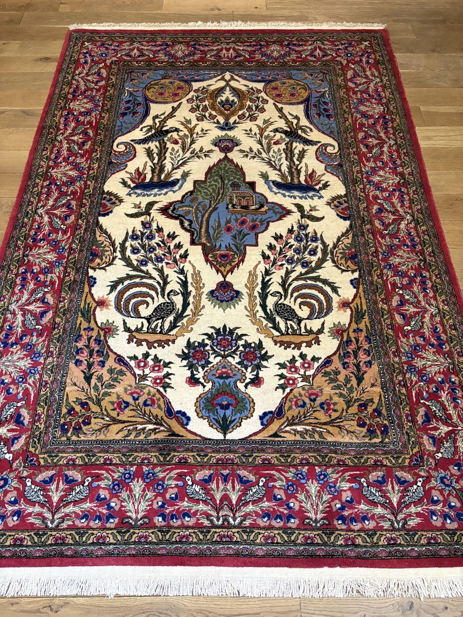 Tappeti: Antiker Kashan - handgeknüpfter Perserteppich – Usato da Bennau venduto da Mayer_Carpets 4