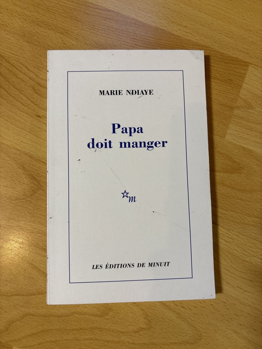 Bücher: Buch: Marie Ndiaye - Papa doit manger – Gebraucht aus Sumiswald von fid_v269