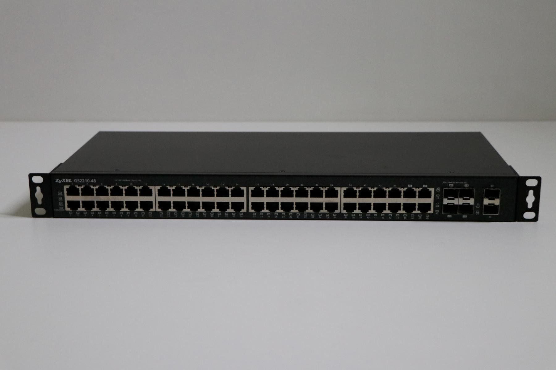 Zyxel Hub & Switch: ZyXEL GS2210-48 Managed Switch – Usato da Unterkulm venduto da nmz