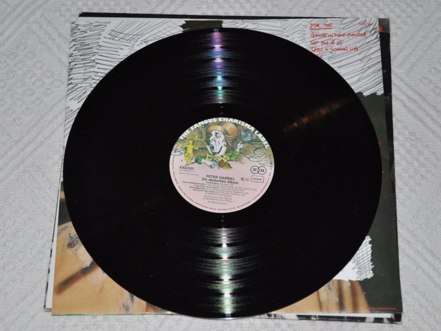 Dischi in vinile: LP Peter Gabriel - Ein deutsches Album – Usato da Boll venduto da Theodora15 7