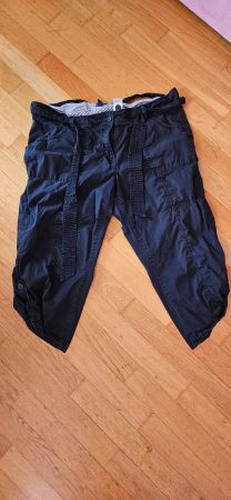 Segelstoffhose Schwarz Gr. 52/50 H&M