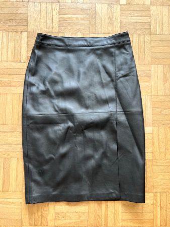 NEU Mango Leder Jupe / Rock - Grösse 38